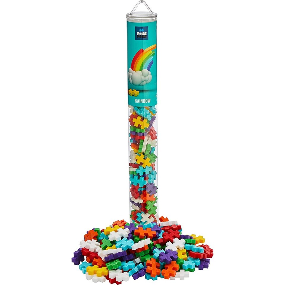 Plus Plus Rainbow Tube Mix 100 Pieces