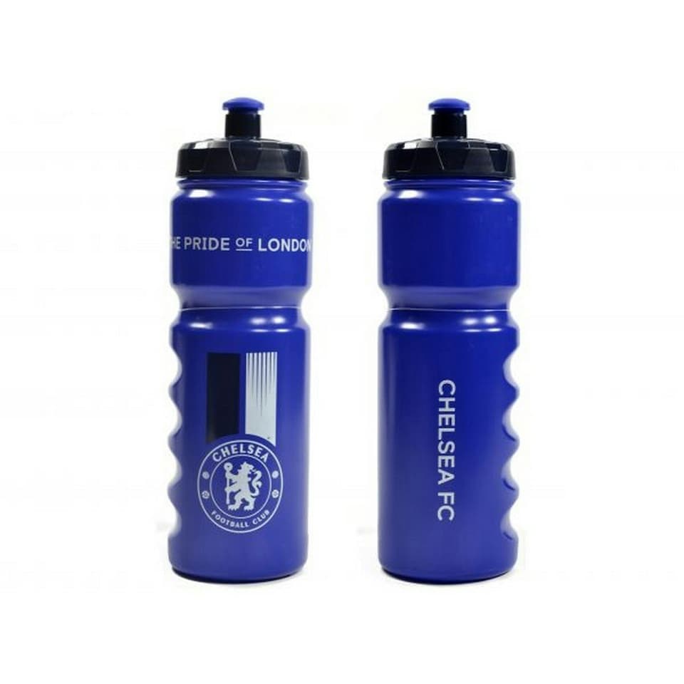 image 1 of Chelsea FC The Pride Of London Ergonomic Water Bottle - Royal Blue - One Size