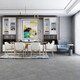 image 2 of Quartz Grey Stone Effect Glue Down Luxury Vinyl Tile-Plank(2.5mm LVT)For Domestic & Commercial Use | Grey | Quartz Grey | Planks per Pack:  20  | Coverage per Pack: 3.73m² | 1