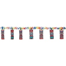 Amscan Tiki Flower Garland - Multicoloured - One Size