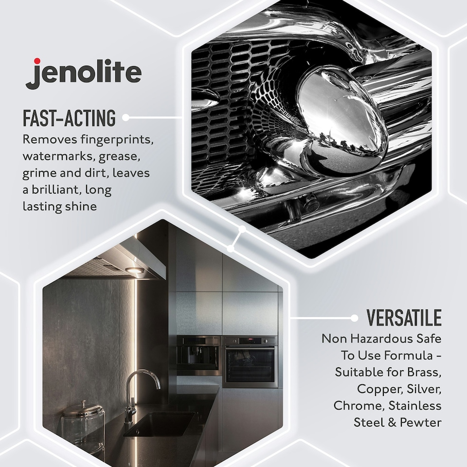 image 1 of Jenolite Multi-Surface Liquid Metal Polish - 1l