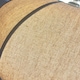 image 9 of CGC LIBBY Large Oatmeal Rounded Stretch Linen Fabric Lampshade