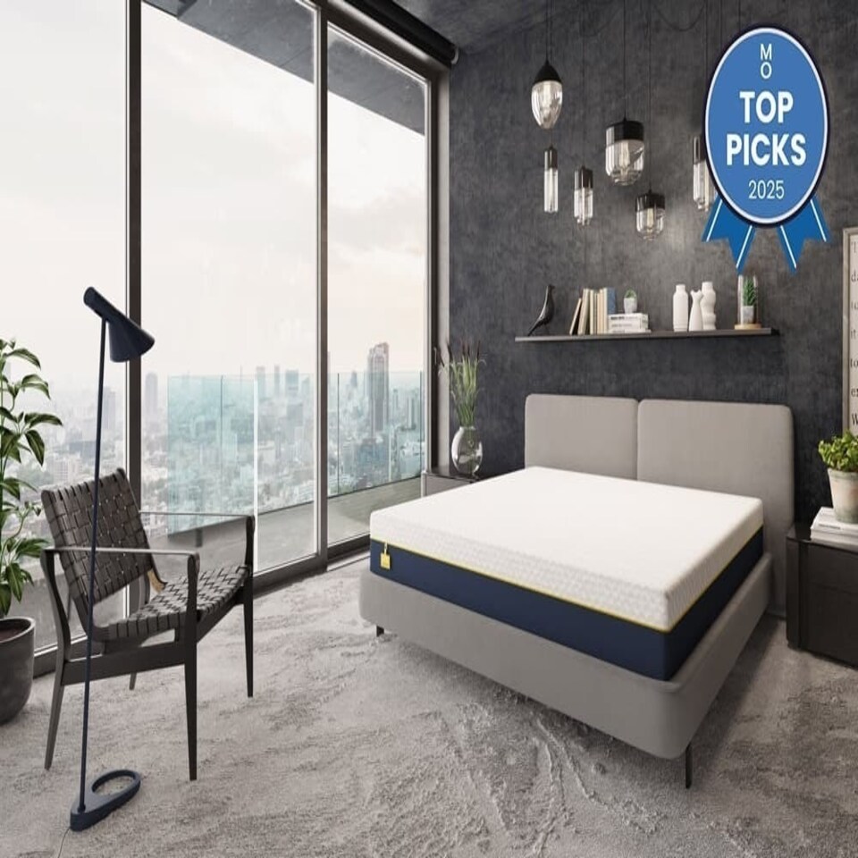 image 1 of Luna Memory 2500 Pocket Hybrid Mattress White | Super King