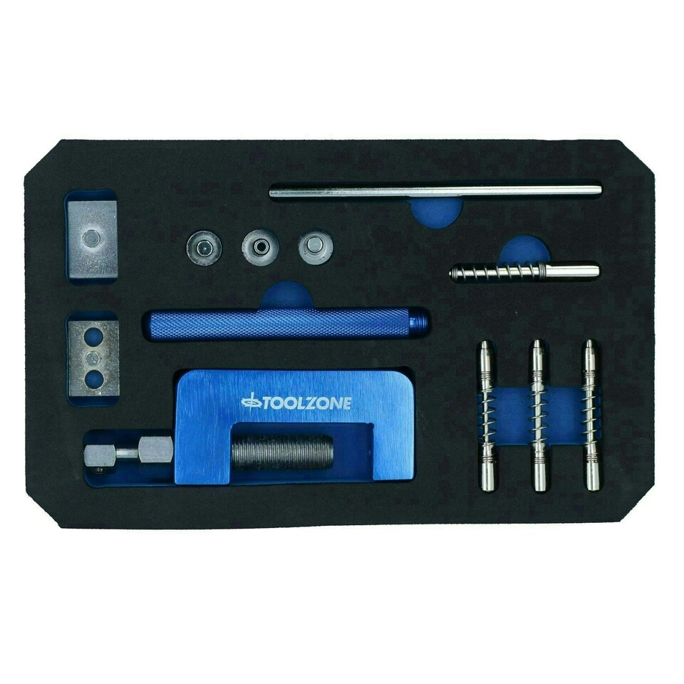 image 1 of Chain Splitter / Breaker and Riveting Tool AT406