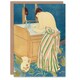 image 1 of Mary Cassatt Art Card Woman Bathing at Her Dressing Table