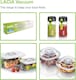 image 7 of LAICA Food Vacuum Sealer Machine Compact VT3205 - Integrated Cutter & Magnetic Base - With Bags