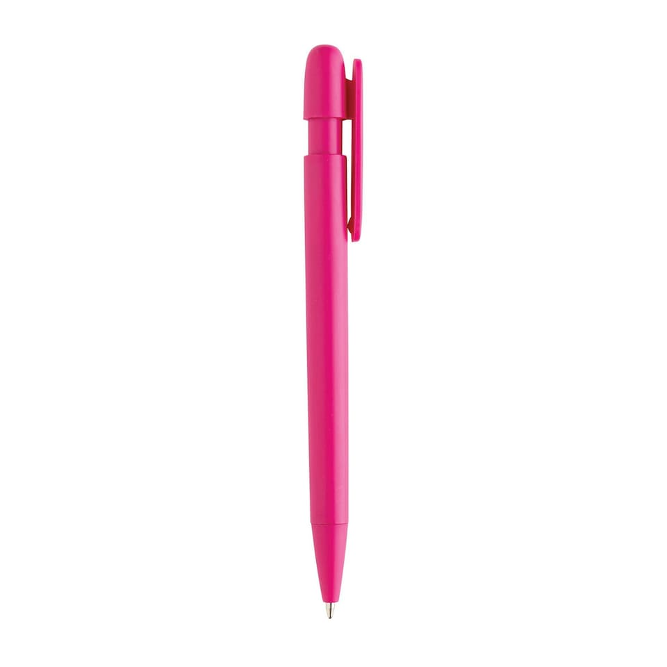 image 1 of XD Collection Devin Recycled Pen - Pink - 14cm x 1.1cm