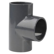2in Grey PVC Tee Joint P P P 15 Bar