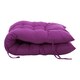image 5 of Living and Home Thick Chaise Lounge Chair Cushion, Dark Purple-110cm | Purple