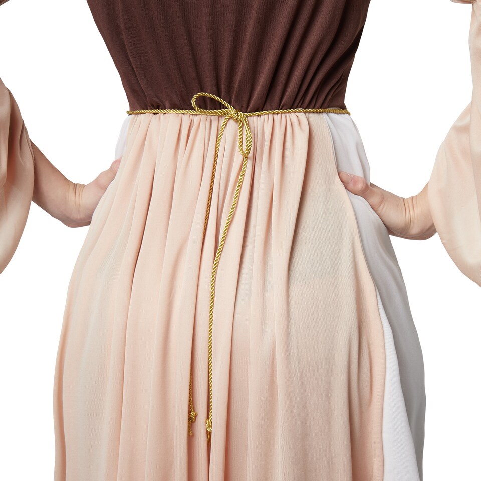 image 1 of Beautiful Millers Daughter Costume | Brown | brown/white | 1