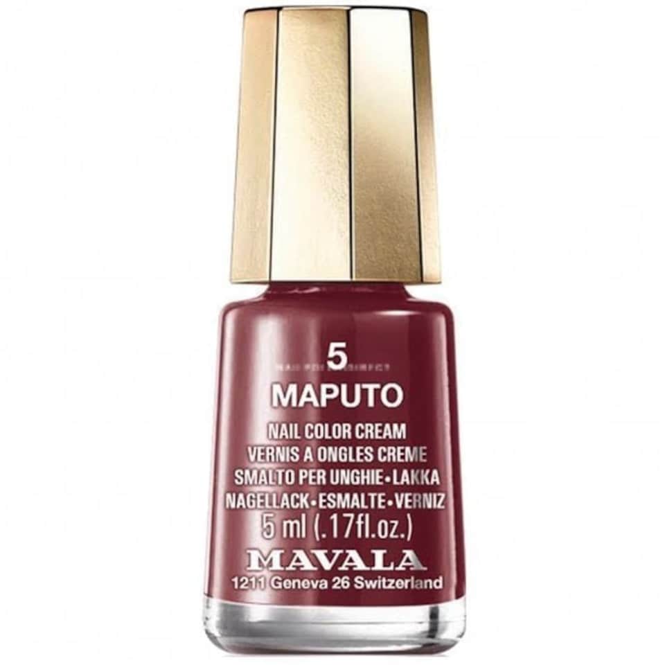 image 1 of Mavala Retro Colors Nail Polish Collection 5ml Red | Maputo