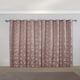 image 3 of Meadows Lined Eyelet Jacquard Curtains 116cm x 137cm Blush Pink | Pink | Pink