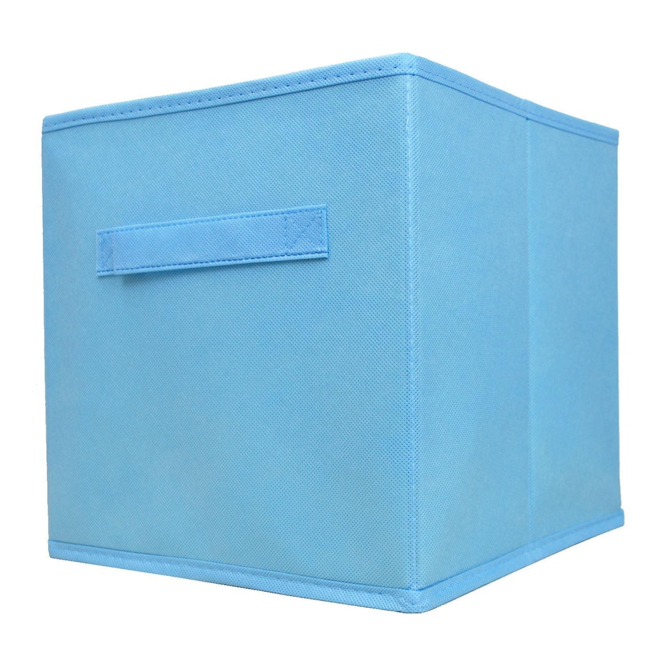 image 1 of Folding Storage Cube Space Saver Home Bedroom Under Bed Playroom Toys Pack of 4