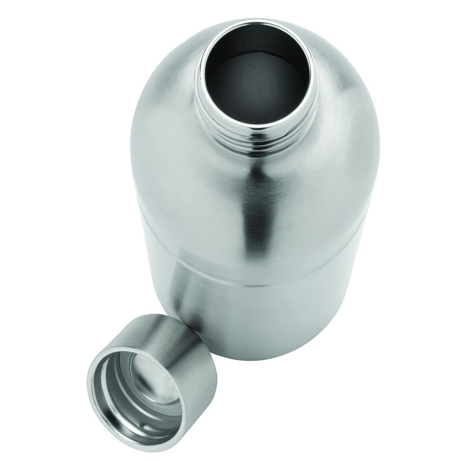 image 1 of XD Xclusive Soda Recycled Stainless Steel 800ml Water Bottle - Silver - One Size Silver | One Size