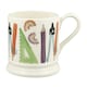 image 1 of Mug: 1 x 300ml Emma Bridgewater Stationery 1/2 Pint Mug, Ceramic White