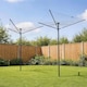 image 9 of Vonhaus Rotary Washing Line 30m, 3 Arm Outdoor Clothes Airer