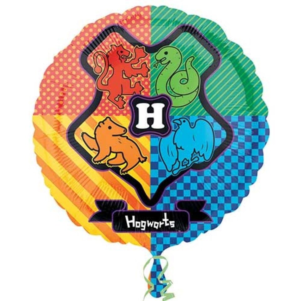 Harry Potter Hogwarts Round Foil Helium Balloon 43cm / 17 in