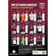 image 3 of WEST HAM UNITED FC 2026 A3 CALENDAR