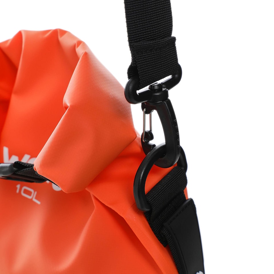 image 1 of Wave Waterproof PVC Dry Bag, Orange, 10L