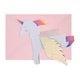 image 3 of 3D Pop-Up Unicorn Design Birthday Card