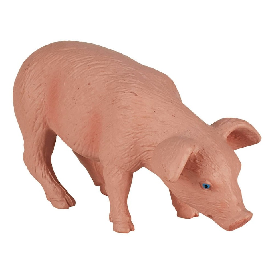 image 1 of MOJO Farmland Piglet Feeding Toy Figure (387056)