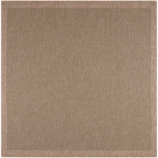 The Rugs Nature Collection Square Dots Design Outdoor Rugs Garden Patio | 5200