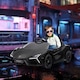 image 2 of AIYAPLAY Lamborghini Revuelto Licensed Kid Electric Car, 12V Kids Electric Ride On with Butterfly Doors, Suspension, Remote Control, LED Lights, Horn, USB, MP3 for 3-5 Years, Black