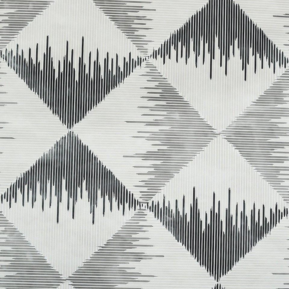 Sample of Aztec Geometric wallpaper in Mono Multi