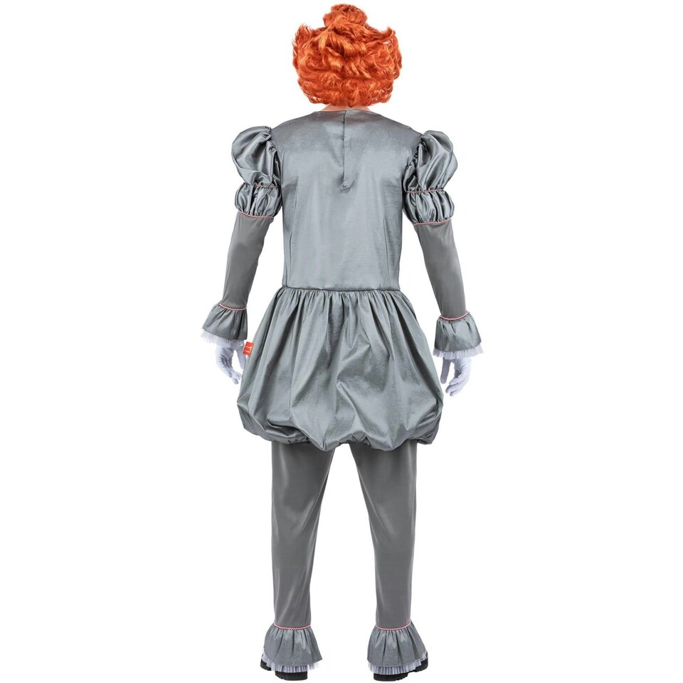 image 1 of IT Chapter Two Mens Pennywise Costume Set - Grey/White/Red - XL XL