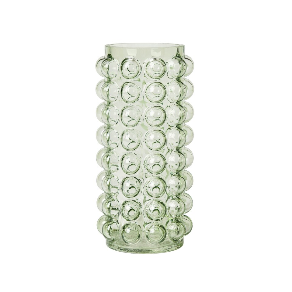 image 1 of BHS Bobble Glass Vase, Green