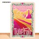 image 4 of Official Universal Pictures Wicked Munchkinland Tulip Fair Single Backdrop Cardboard Cutout 185cm