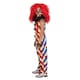 image 3 of Creepy Clown Fancy Dress Costume Kids Unisex Small - Age 4-6
