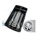 image 1 of 1 X Black High Grade Dish Drainer Rack Kitchen Utensil Holder Drying Rack