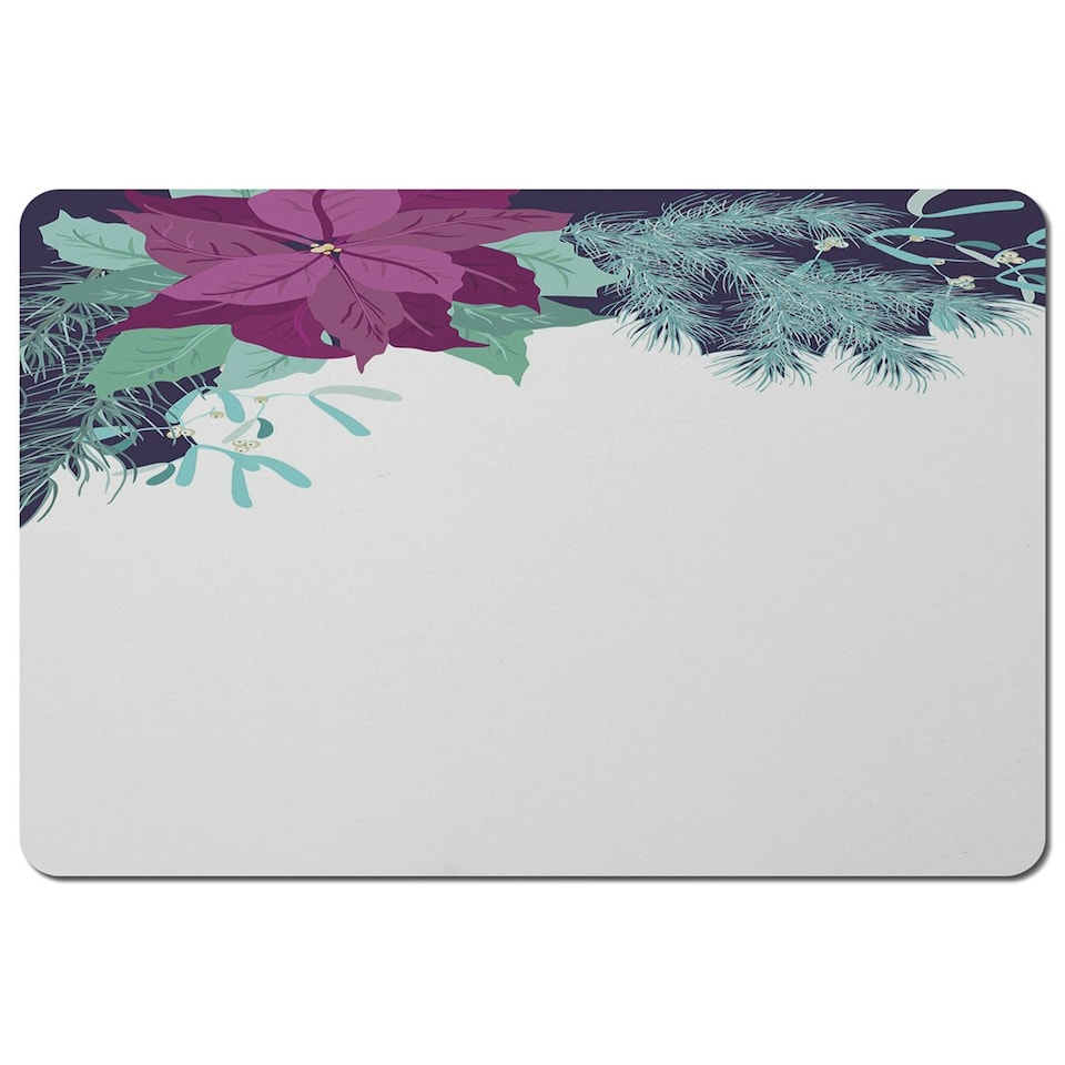 Purple & Blue Flowers (Placemat)