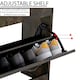 image 4 of Vida Designs 2 Drawer Shoe Cabinet Shoe Rack Storage Cupboard, Dark Wood