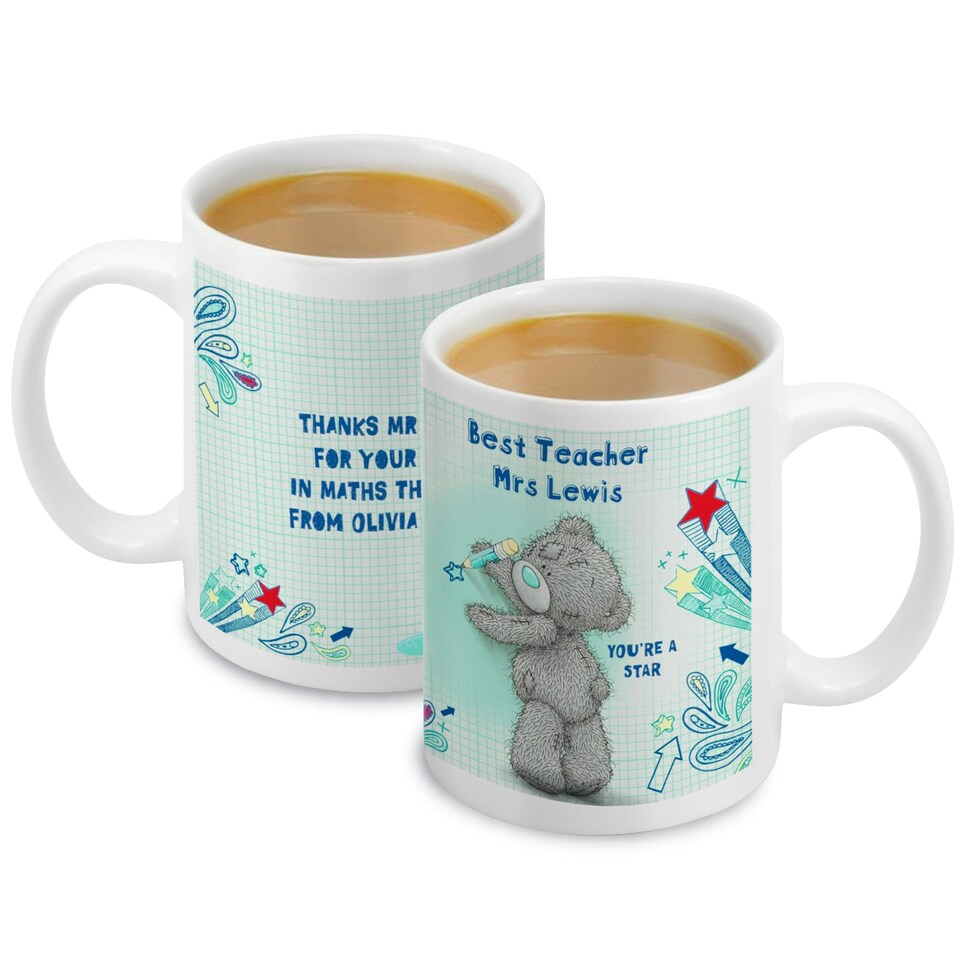 image 1 of Personalised Me to you Teacher Mug White
