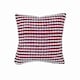 image 5 of Catherine Lansfield Stab Stitch 43x43cm Cushion Plum Purple | Plum