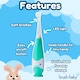 image 5 of Brush Baby BabySonic® Teal Electric Toothbrush for Toddlers