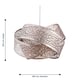 image 4 of Moroccan Style Layered Ceiling Light Shade | Chrome | Medium | 1