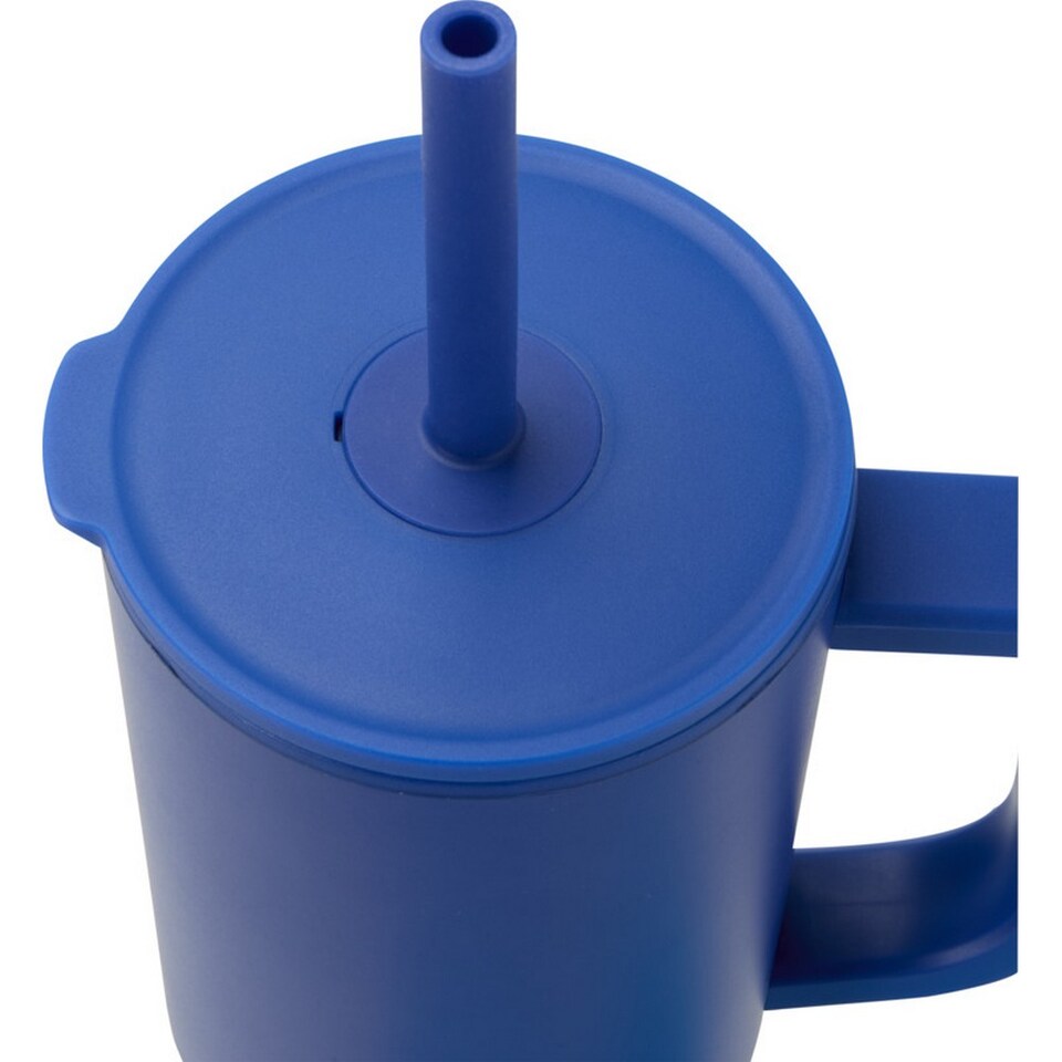 image 1 of Floso Brady Insulated 900ml Mug With Straw | Blue | Royal Blue | One Size | 1
