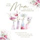 image 1 of Mum Birthday Card Flowers In Vases
