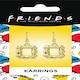 image 4 of Official Friends 'Frame' Drop Earrings - FTE0005