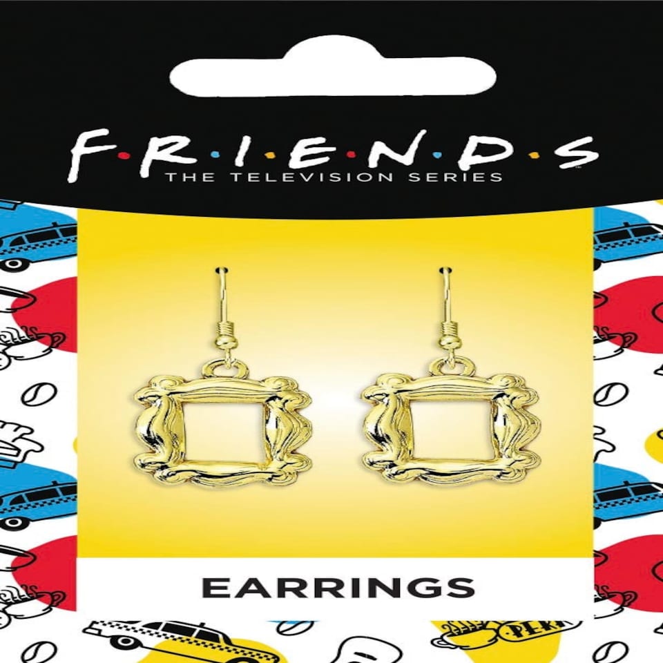 image 1 of Official Friends 'Frame' Drop Earrings - FTE0005