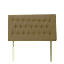 Lona Cream Linen Headboard King Size | Multi