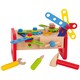 image 2 of Goki Toy Wooden DIY Workbench with 36 Piece Tool Set