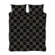 image 2 of The Flash Reversible Duvet Cover Set - Red/Black - Double Red | Double
