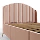 image 8 of Pettine End Lift Ottoman Storage Bed Double Blush Pink | Pink | Blush Pink