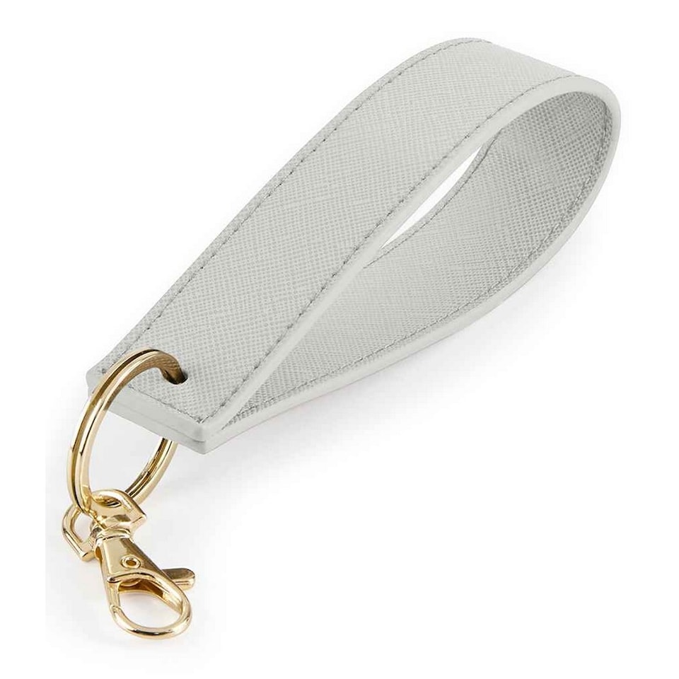 Bagbase Boutique Wristlet Keyring | Grey | Soft Grey | 1