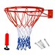 image 1 of Full Size Basketball Hoop Ring Net Wall Mounted Outdoor Hanging Basket 18"/45cm