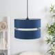 image 2 of ValueLights Sophia Large Navy 2 Tier Ceiling Light Shade